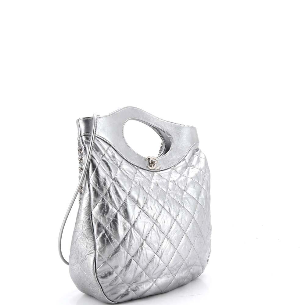 Chanel 31 Shopping Bag Quilted Crumpled #253787C43B - Picture 2 of 6